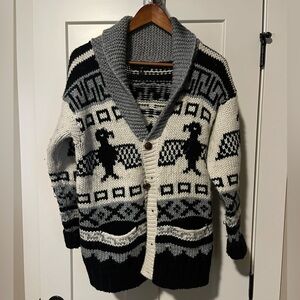Vintage inspired cardigan.